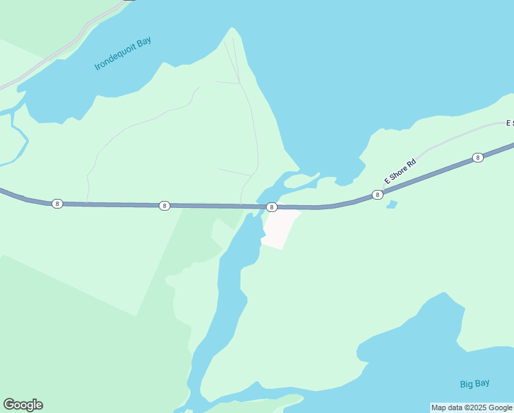 map of restaurants, bars, coffee shops, grocery stores, and more near Highway 8 in Piseco