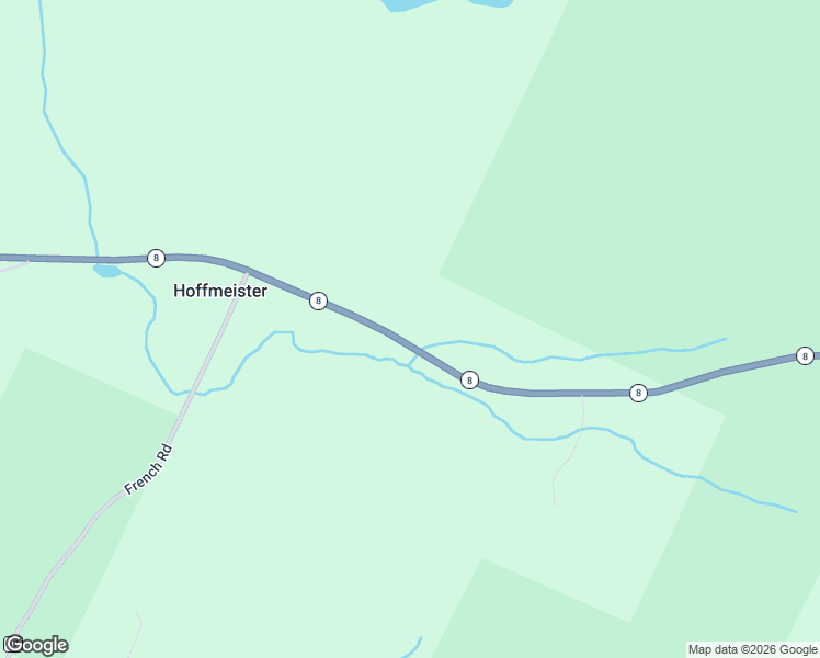 map of restaurants, bars, coffee shops, grocery stores, and more near 767 New York 8 in Hoffmeister