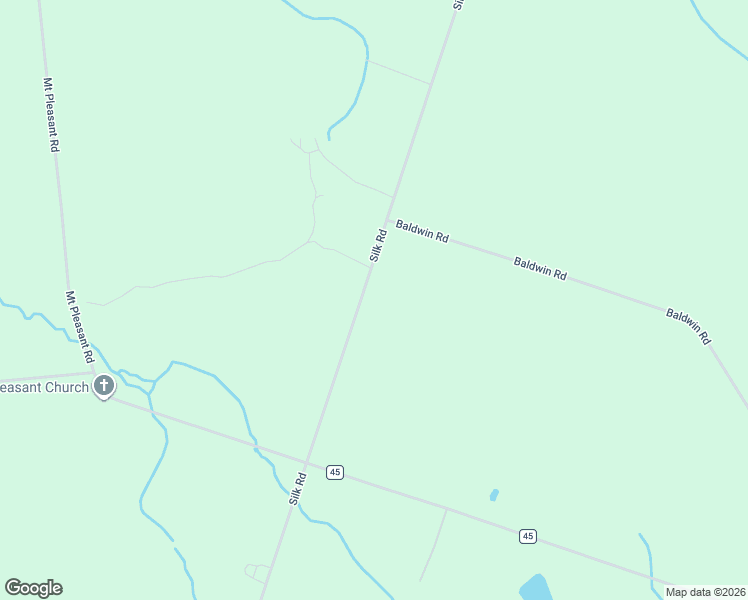 map of restaurants, bars, coffee shops, grocery stores, and more near 798 Silk Road in Fulton