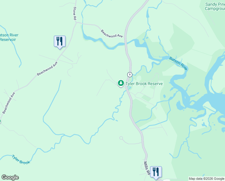 map of restaurants, bars, coffee shops, grocery stores, and more near 8 Tyler Brook Road in Kennebunkport