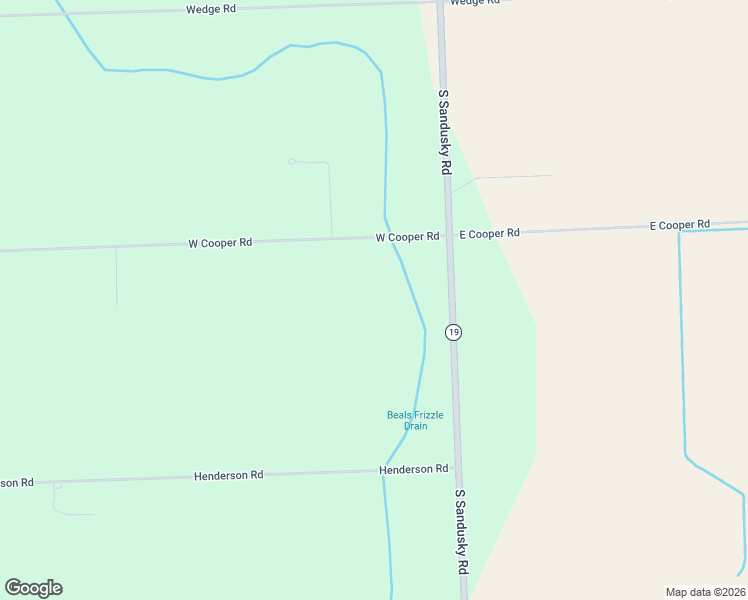 map of restaurants, bars, coffee shops, grocery stores, and more near 111-305 West Cooper Road in Sandusky