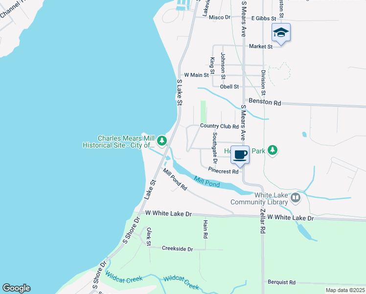 map of restaurants, bars, coffee shops, grocery stores, and more near 1620 Collier Drive West in Whitehall