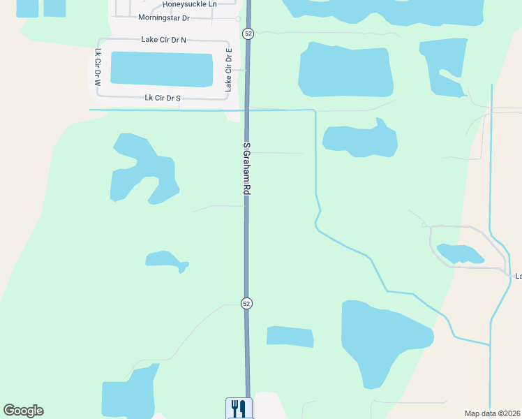 map of restaurants, bars, coffee shops, grocery stores, and more near 2305 South Graham Road in Saginaw