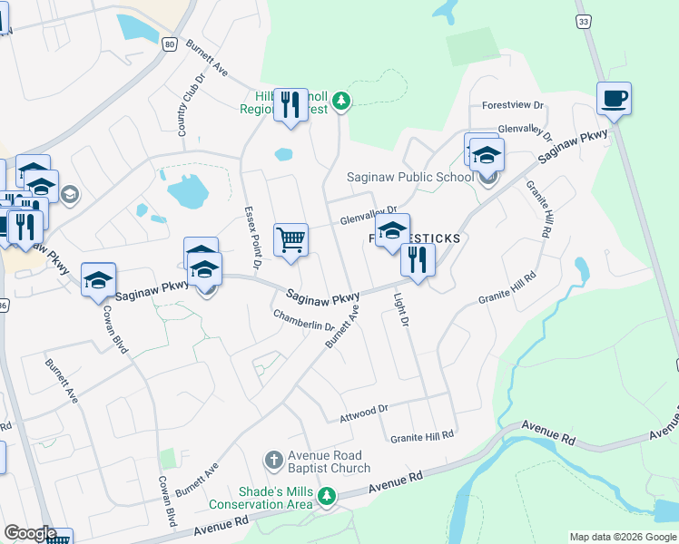 map of restaurants, bars, coffee shops, grocery stores, and more near 563 Burnett Avenue in Cambridge