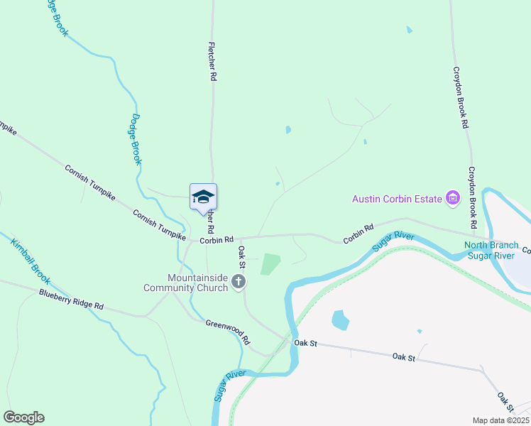 map of restaurants, bars, coffee shops, grocery stores, and more near 14 Rowell Road in Newport
