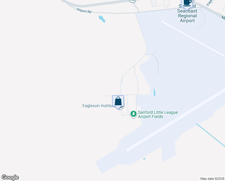 map of restaurants, bars, coffee shops, grocery stores, and more near 1 Rubb Lane in Sanford