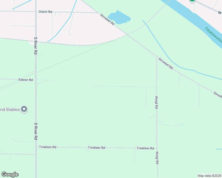 map of restaurants, bars, coffee shops, grocery stores, and more near 6330 Birchview Drive in Saginaw