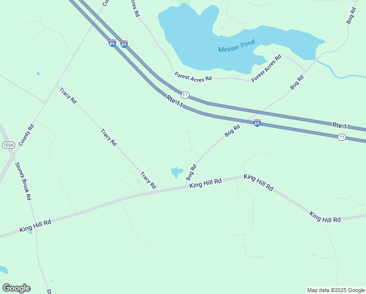 map of restaurants, bars, coffee shops, grocery stores, and more near 9 Queenswood Road in New London