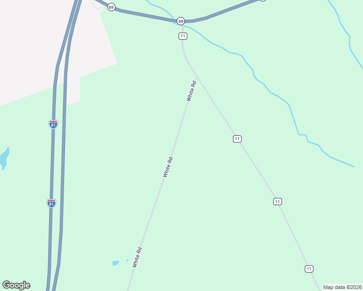 map of restaurants, bars, coffee shops, grocery stores, and more near 296 White Road in Parish