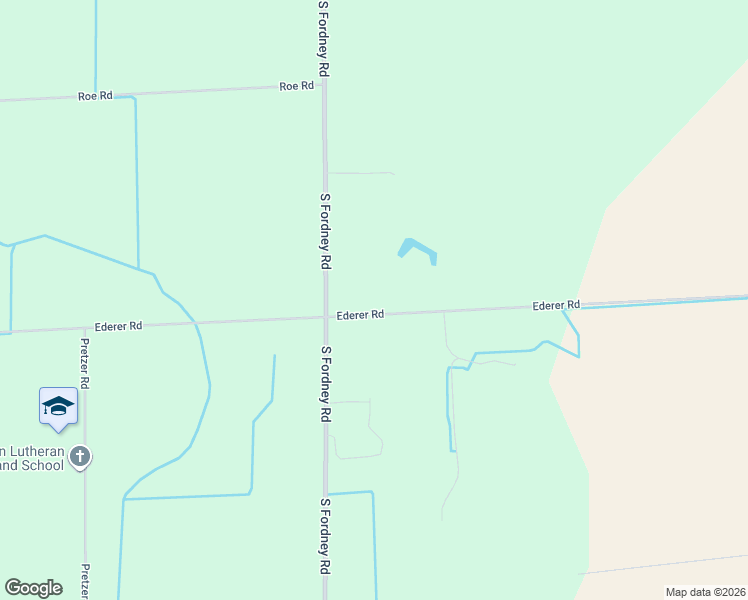 map of restaurants, bars, coffee shops, grocery stores, and more near 13902 Ederer Road in Hemlock