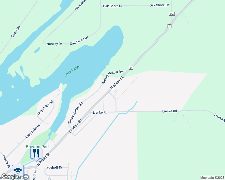 map of restaurants, bars, coffee shops, grocery stores, and more near 101 Hometown Avenue in Fall River