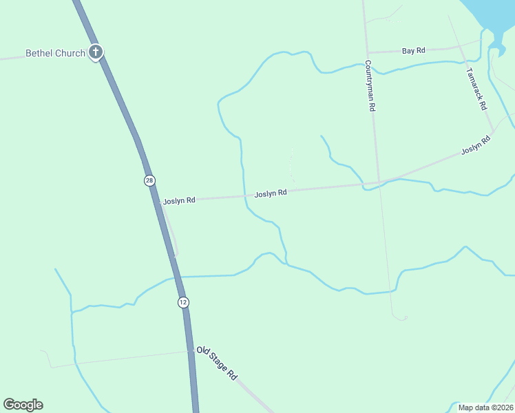 map of restaurants, bars, coffee shops, grocery stores, and more near 10308 Joslyn Road in Remsen