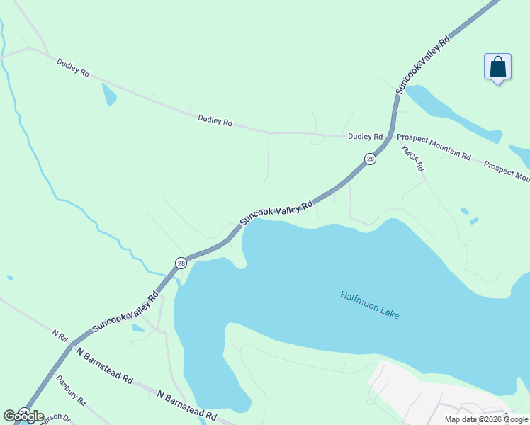 map of restaurants, bars, coffee shops, grocery stores, and more near 1023 Suncook Valley Road in Alton