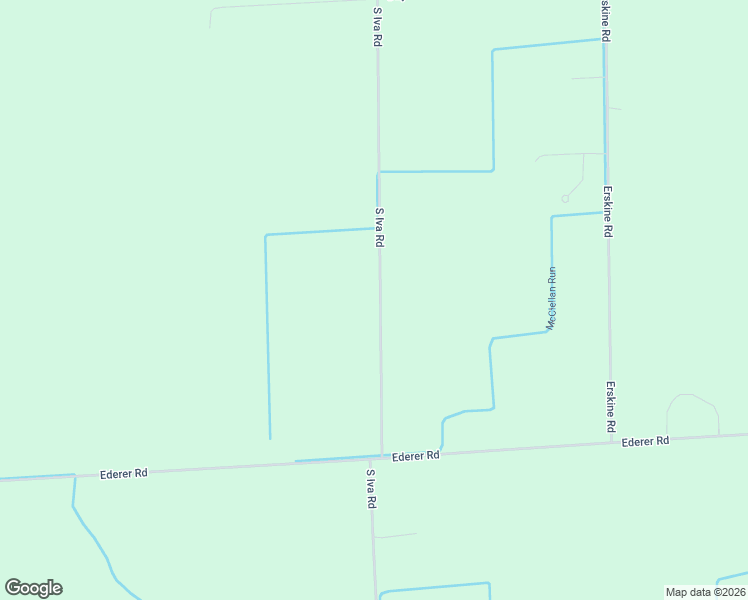map of restaurants, bars, coffee shops, grocery stores, and more near 1519 South Iva Road in Richland Township