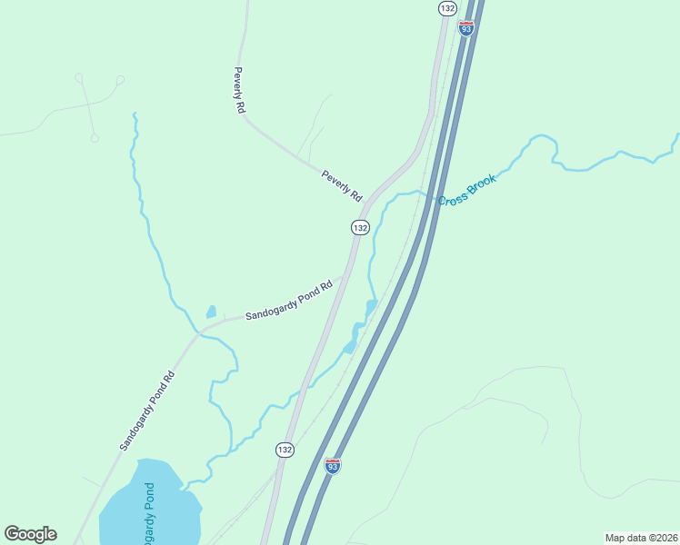 map of restaurants, bars, coffee shops, grocery stores, and more near 2 Sandogardy Pond Road in Northfield