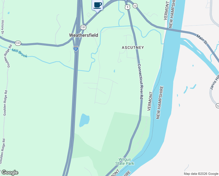 map of restaurants, bars, coffee shops, grocery stores, and more near 819 Tenney Hill Road in Weathersfield