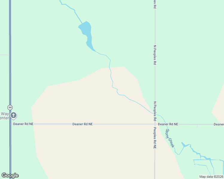 map of restaurants, bars, coffee shops, grocery stores, and more near 737 Deaner Road Northeast in Edmore