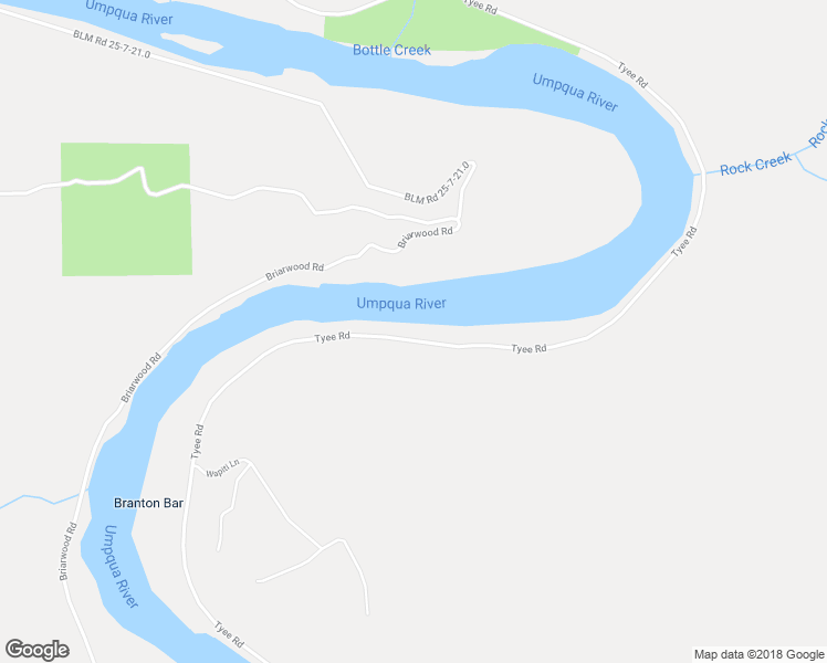 map of restaurants, bars, coffee shops, grocery stores, and more near 6172 Tyee Road in Umpqua