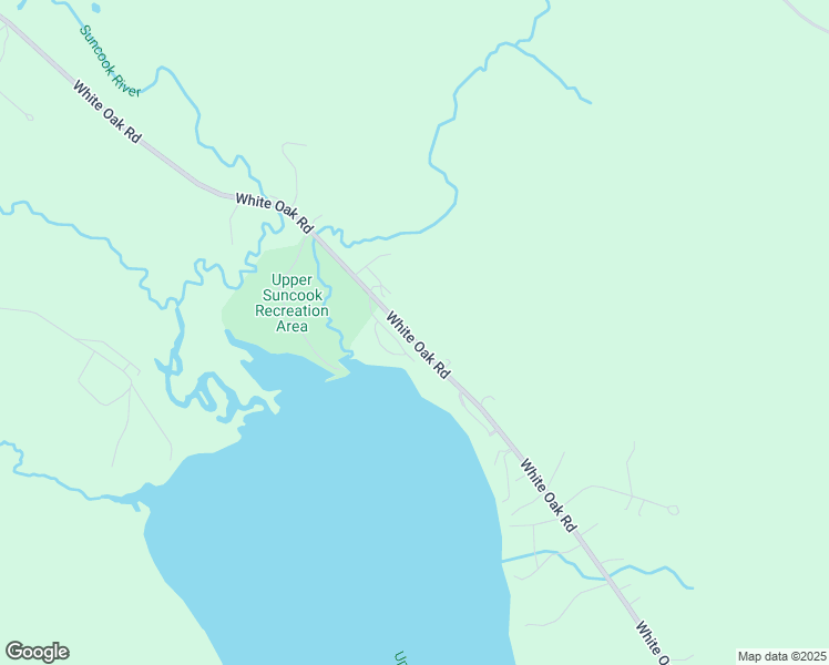 map of restaurants, bars, coffee shops, grocery stores, and more near 419 White Oak Road in Barnstead