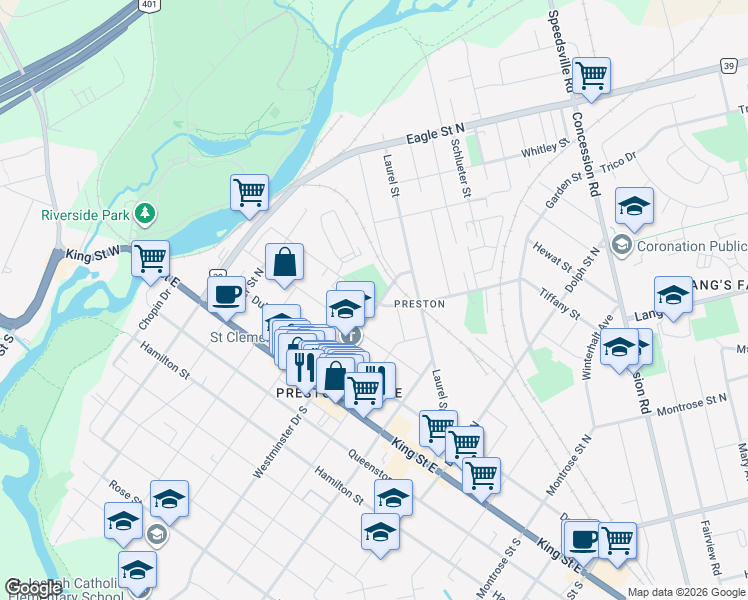 map of restaurants, bars, coffee shops, grocery stores, and more near 633 Margaret Street in Cambridge