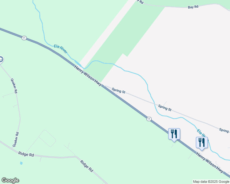 map of restaurants, bars, coffee shops, grocery stores, and more near 1238 Henry Wilson Highway in Farmington