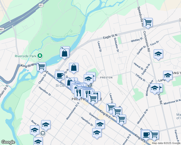 map of restaurants, bars, coffee shops, grocery stores, and more near 565 Margaret Street in Cambridge