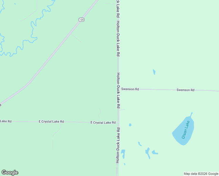 map of restaurants, bars, coffee shops, grocery stores, and more near 8081 Holton-Duck Lake Road in Holton