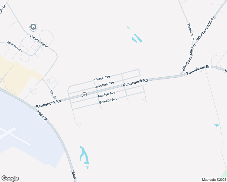 map of restaurants, bars, coffee shops, grocery stores, and more near 28 Malden Avenue in Sanford