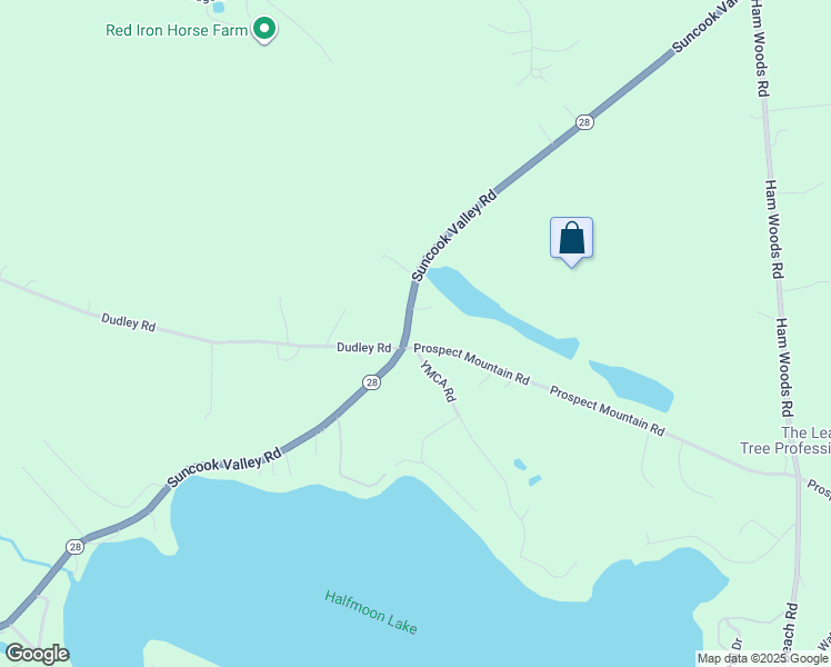 map of restaurants, bars, coffee shops, grocery stores, and more near 915 Suncook Valley Road in Alton