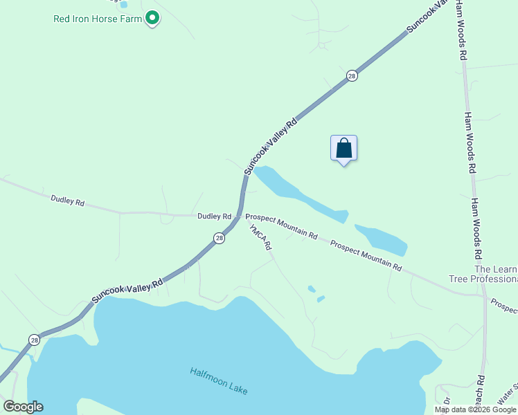 map of restaurants, bars, coffee shops, grocery stores, and more near 915 Suncook Valley Road in Alton