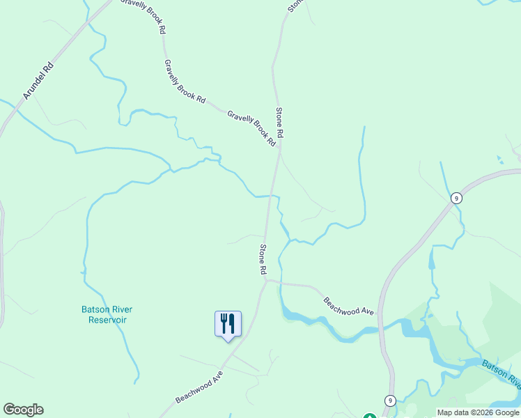 map of restaurants, bars, coffee shops, grocery stores, and more near 24 Stone Road in Kennebunkport