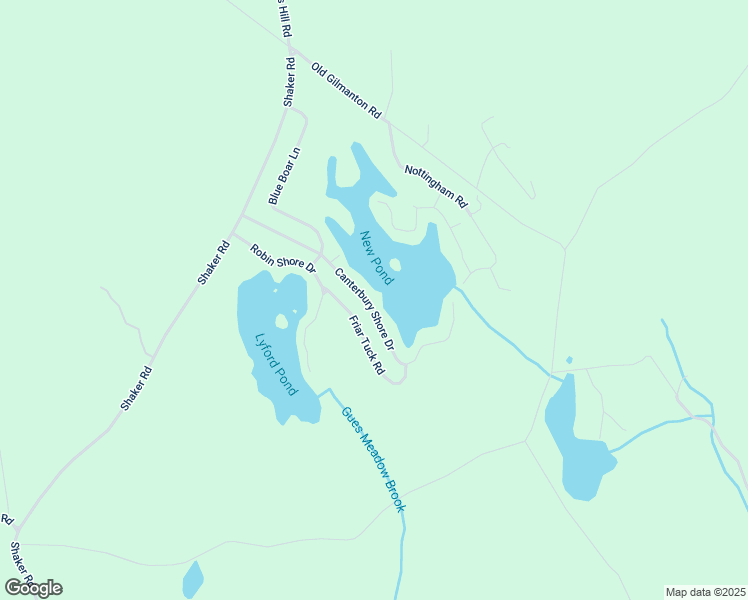 map of restaurants, bars, coffee shops, grocery stores, and more near 40 Canterbury Shore Drive in Canterbury