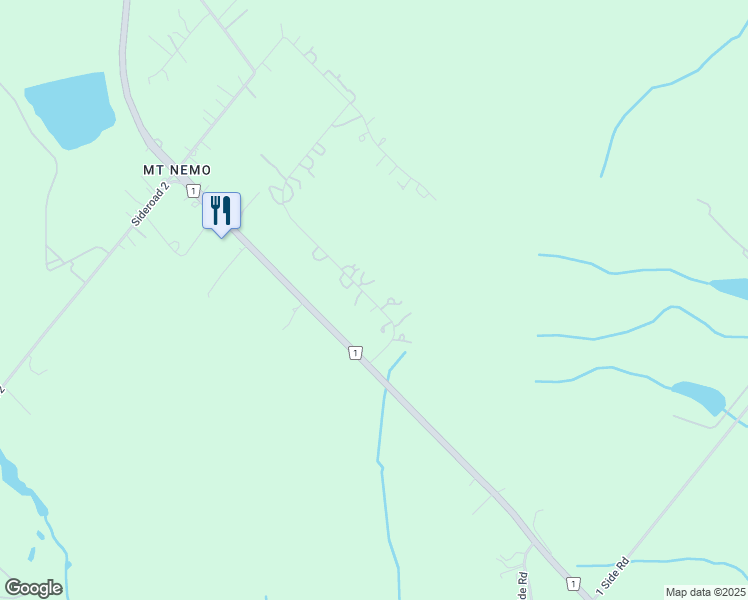 map of restaurants, bars, coffee shops, grocery stores, and more near 2610 Bluffs Way in Burlington