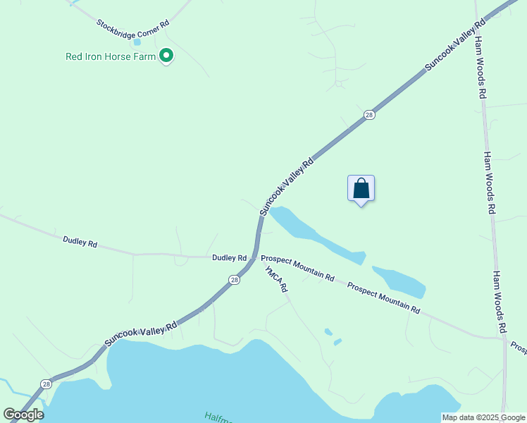 map of restaurants, bars, coffee shops, grocery stores, and more near 874 Suncook Valley Rd in Alton