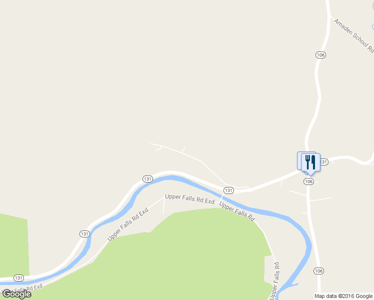 map of restaurants, bars, coffee shops, grocery stores, and more near 355 Grout Road in Weathersfield