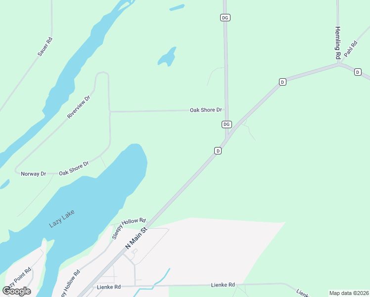 map of restaurants, bars, coffee shops, grocery stores, and more near W529 County Road D in Fall River