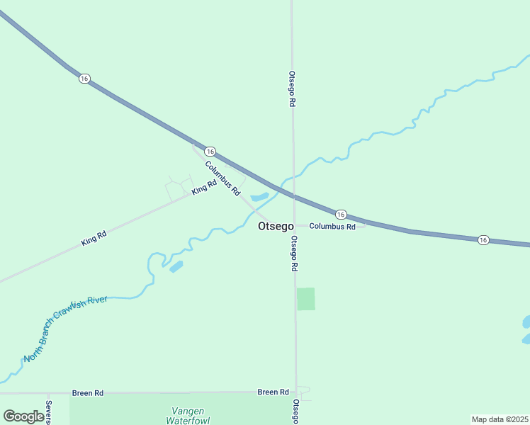 map of restaurants, bars, coffee shops, grocery stores, and more near W3331 Columbus Road in Columbus