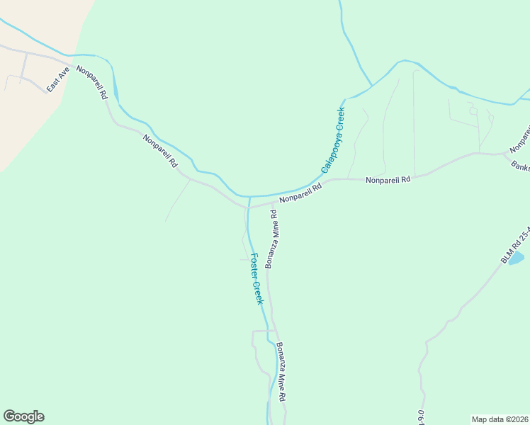 map of restaurants, bars, coffee shops, grocery stores, and more near 119 Bonanza Mine Road in Sutherlin