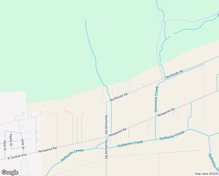 map of restaurants, bars, coffee shops, grocery stores, and more near 402 Northside Road in Sutherlin