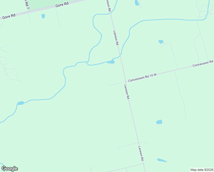 map of restaurants, bars, coffee shops, grocery stores, and more near 1371 Concession Road 10 West in Puslinch