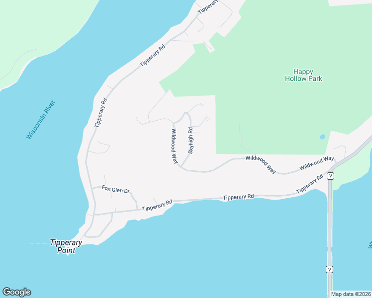 map of restaurants, bars, coffee shops, grocery stores, and more near 3610 Skyhigh Road in Poynette