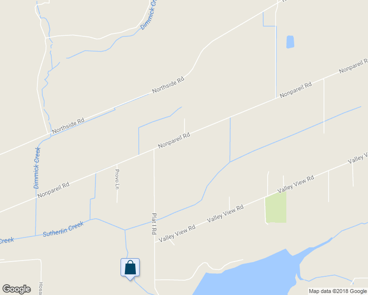 map of restaurants, bars, coffee shops, grocery stores, and more near 3661 Nonpareil Road in Sutherlin