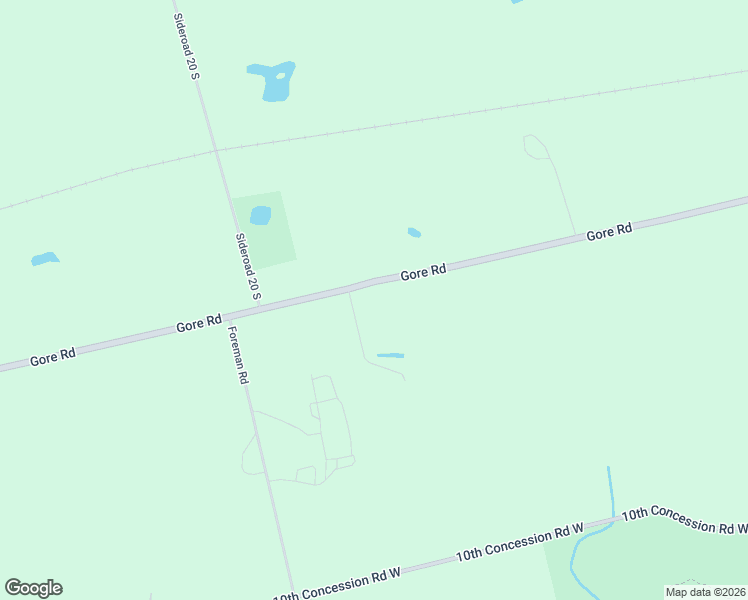 map of restaurants, bars, coffee shops, grocery stores, and more near 1804 Gore Road in Puslinch