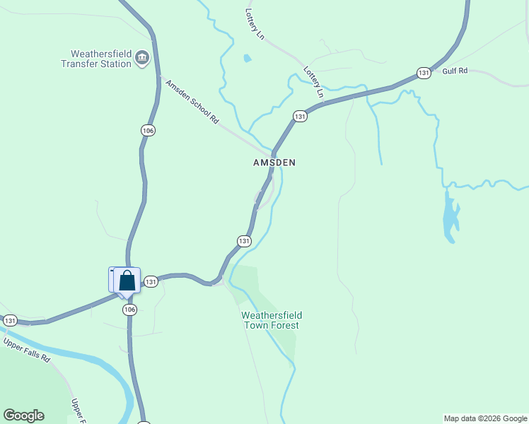 map of restaurants, bars, coffee shops, grocery stores, and more near 31 Amsden Hollow Road in Weathersfield