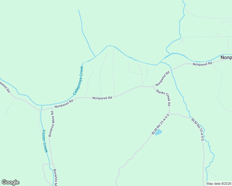 map of restaurants, bars, coffee shops, grocery stores, and more near 7836 Nonpareil Road in Sutherlin