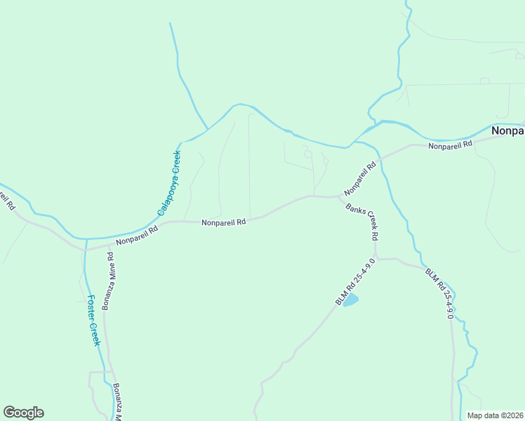 map of restaurants, bars, coffee shops, grocery stores, and more near 7836 Nonpareil Road in Sutherlin