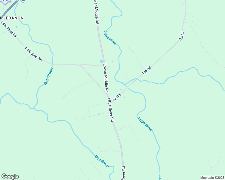 map of restaurants, bars, coffee shops, grocery stores, and more near 263 Lower Middle Road in Lebanon