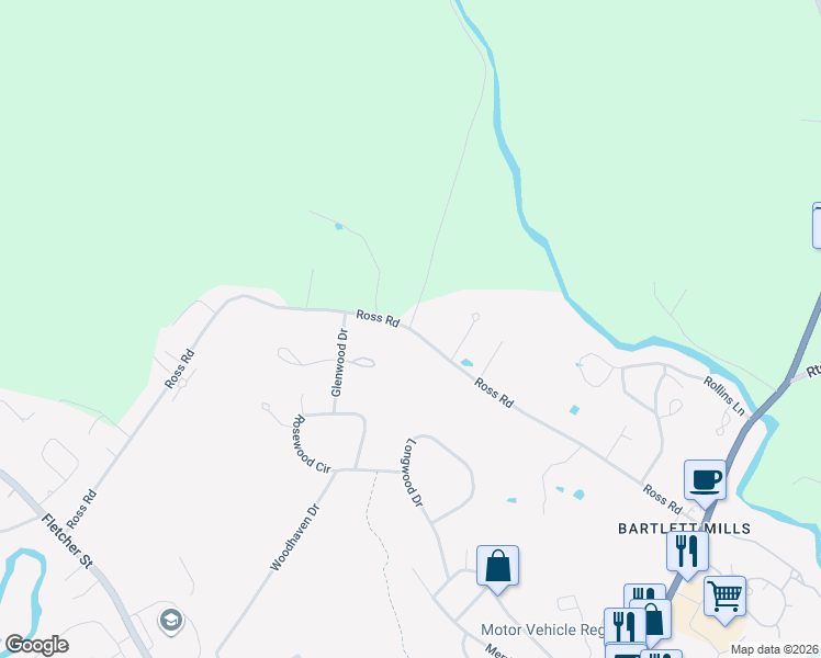 map of restaurants, bars, coffee shops, grocery stores, and more near 55 Ross Rd in Kennebunk
