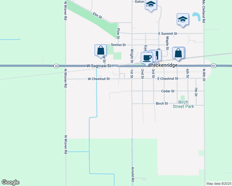 map of restaurants, bars, coffee shops, grocery stores, and more near 214 Cedar Court in Breckenridge