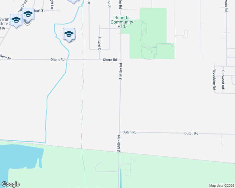 map of restaurants, bars, coffee shops, grocery stores, and more near 1234 South Miller Road in Saginaw
